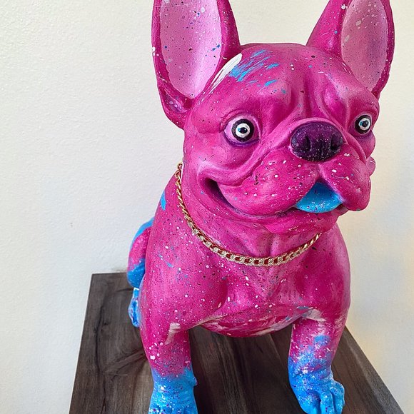 French Bulldog - Frenchie Sculpture art - Picture 2 of 3